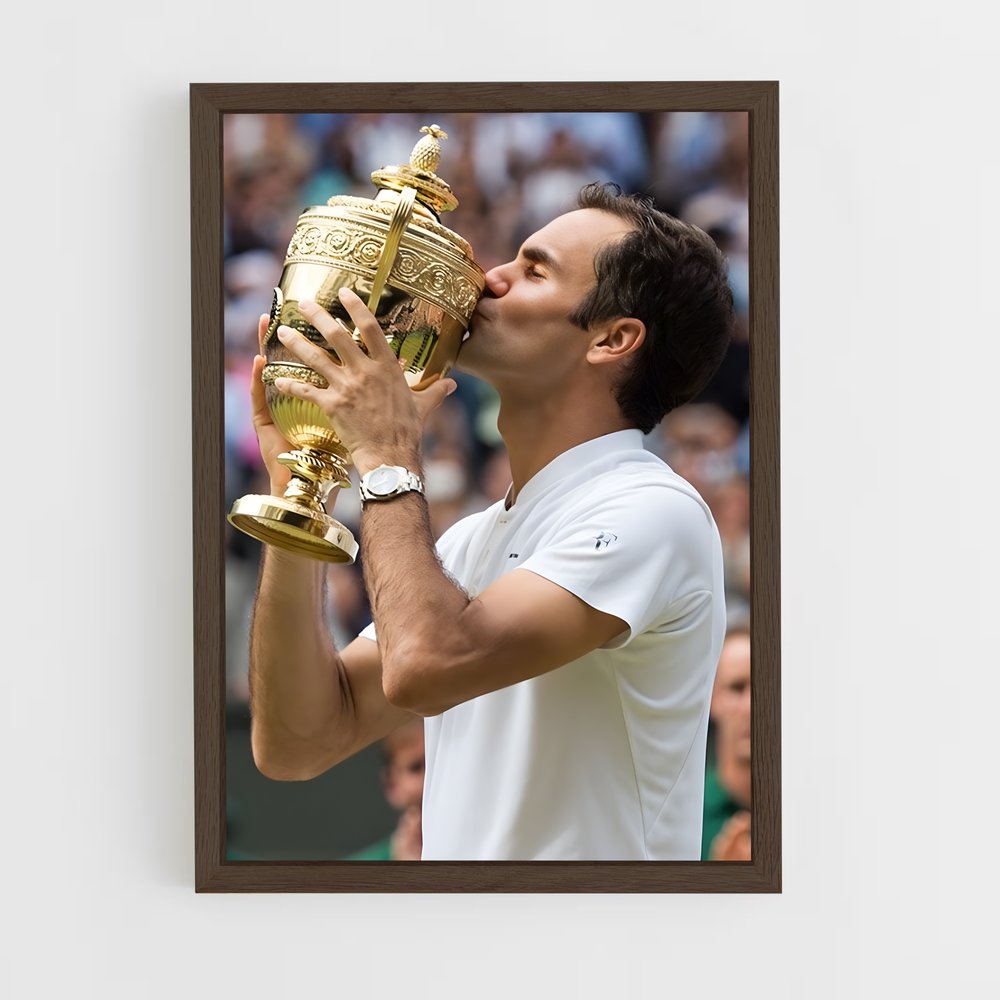 Poster Coupe Rodger Federer – affiche Tennis (vue 5)