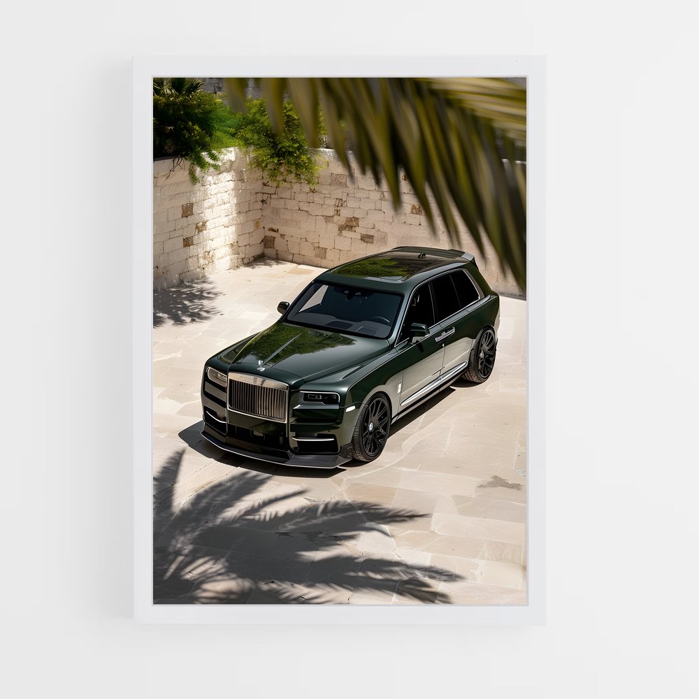 Poster Luxe Émeraude – affiche Rolls-Royce (vue 3)