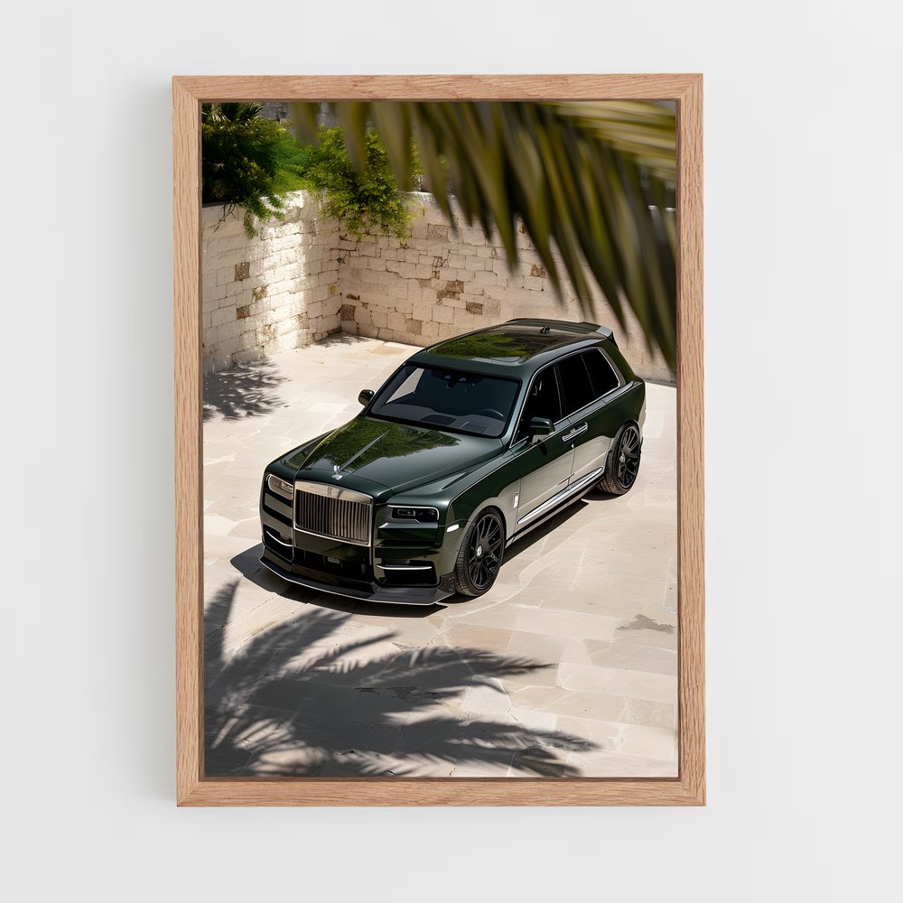 Poster Luxe Émeraude – affiche Rolls-Royce (vue 4)