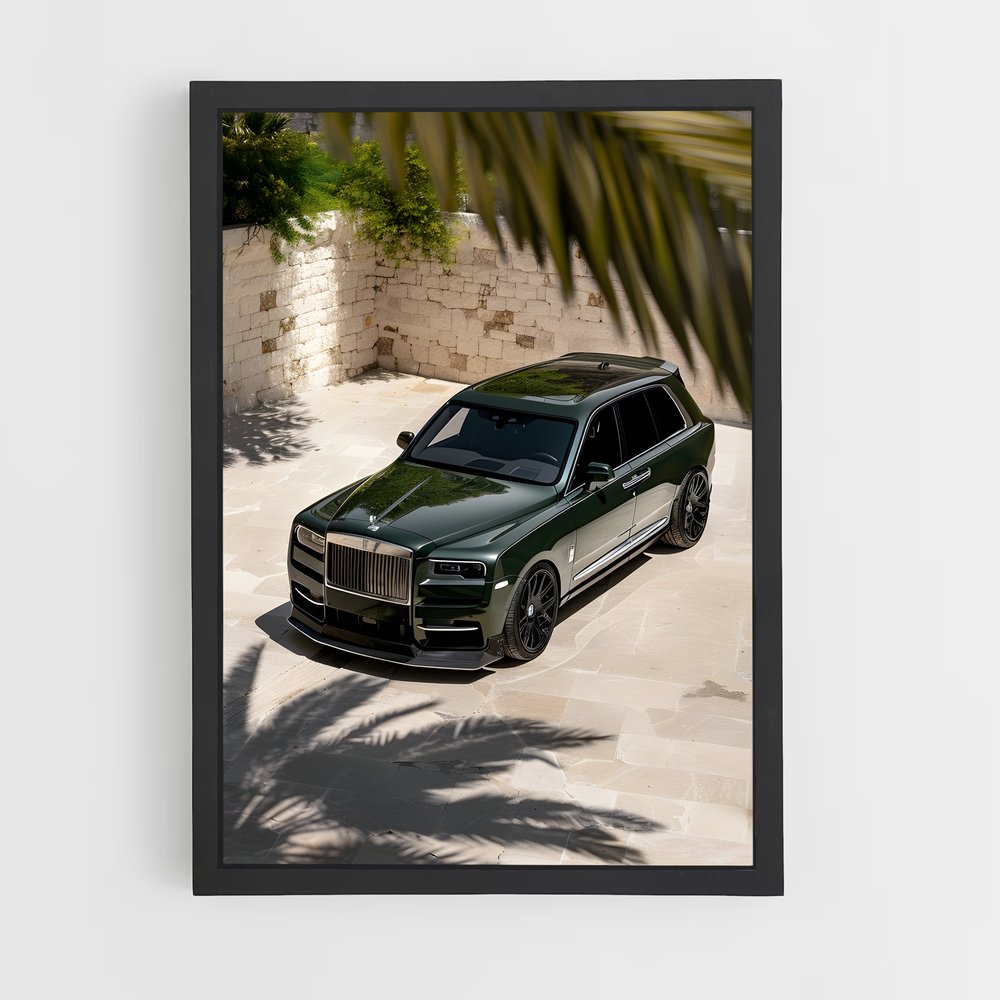 Poster Luxe Émeraude – affiche Rolls-Royce (vue 2)