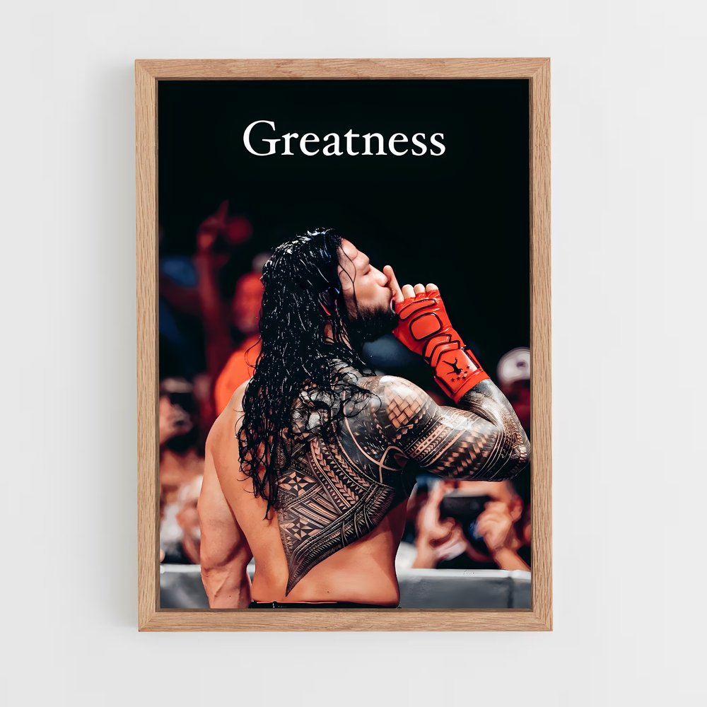 Poster Greatness (vue 4)