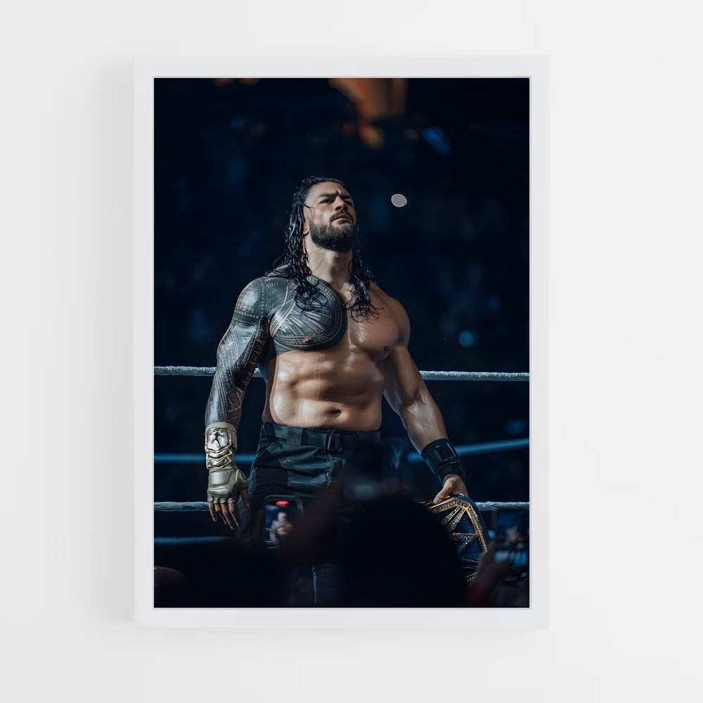 Poster Tribal Warrior (vue 3)