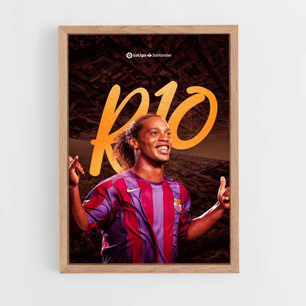 Poster R10 – affiche Football (vue 4)