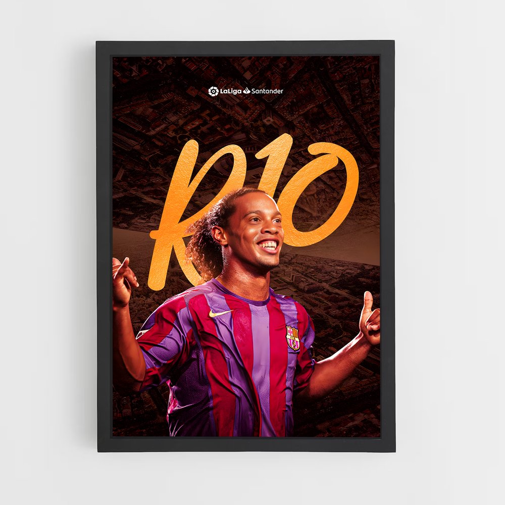 Poster R10 – affiche Football (vue 2)