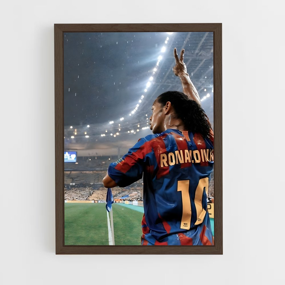 Poster Ronaldinho Corner – affiche Football (vue 5)