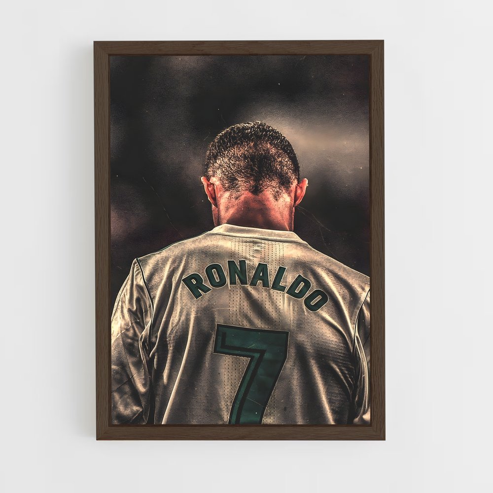 Poster Ronaldo 7 – affiche Football (vue 5)