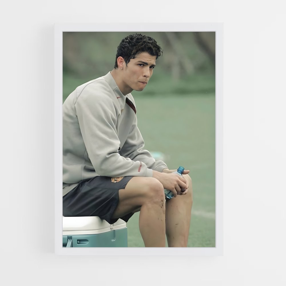 Poster Ronaldo Jeune – affiche Football (vue 3)