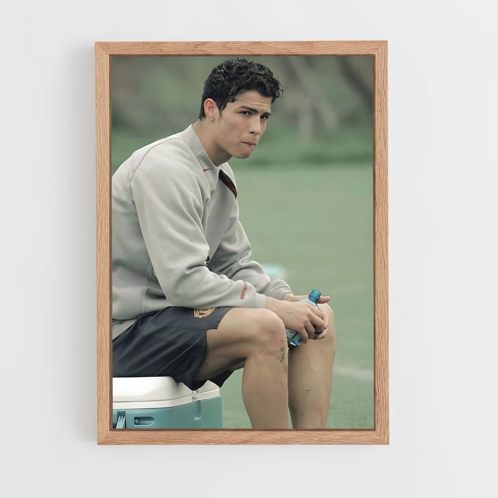 Poster Ronaldo Jeune – affiche Football (vue 4)