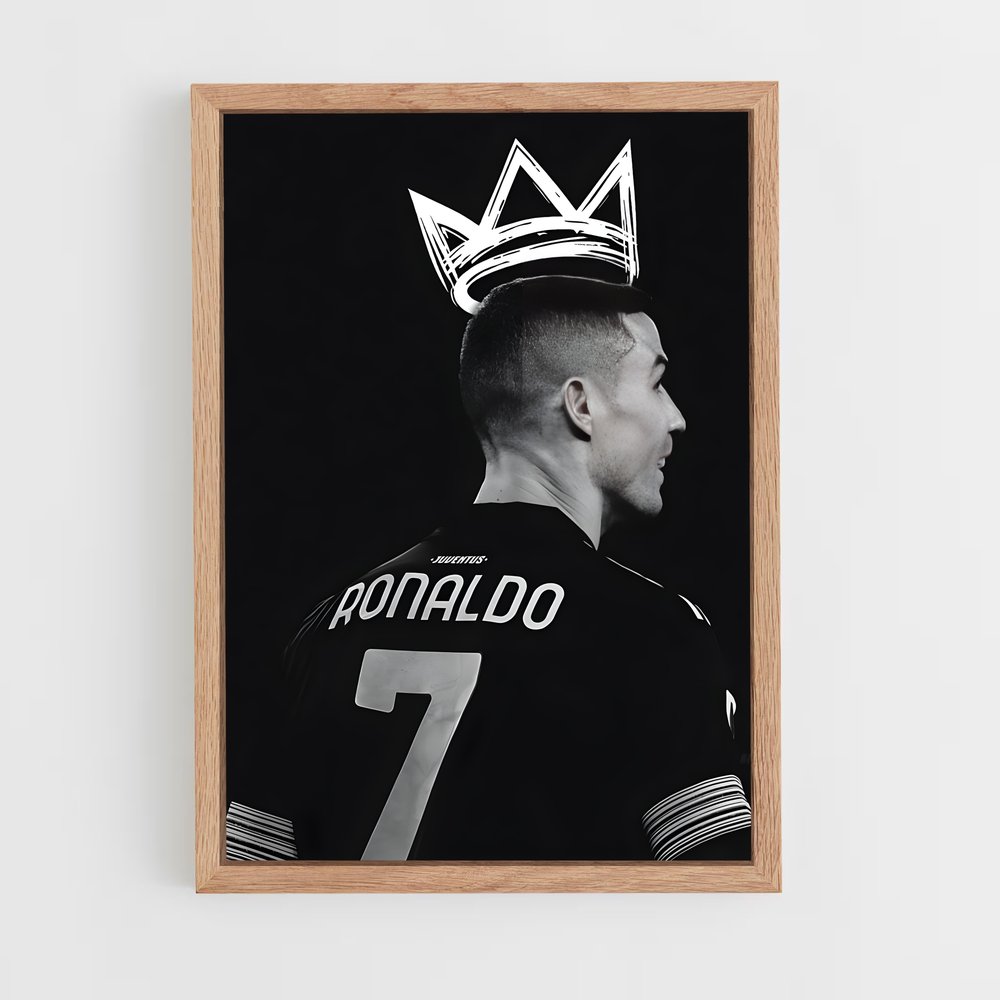 Poster CR7 King – affiche Football (vue 4)