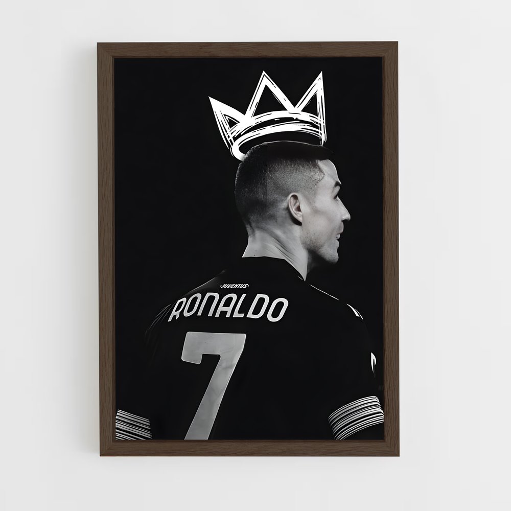 Poster CR7 King – affiche Football (vue 5)