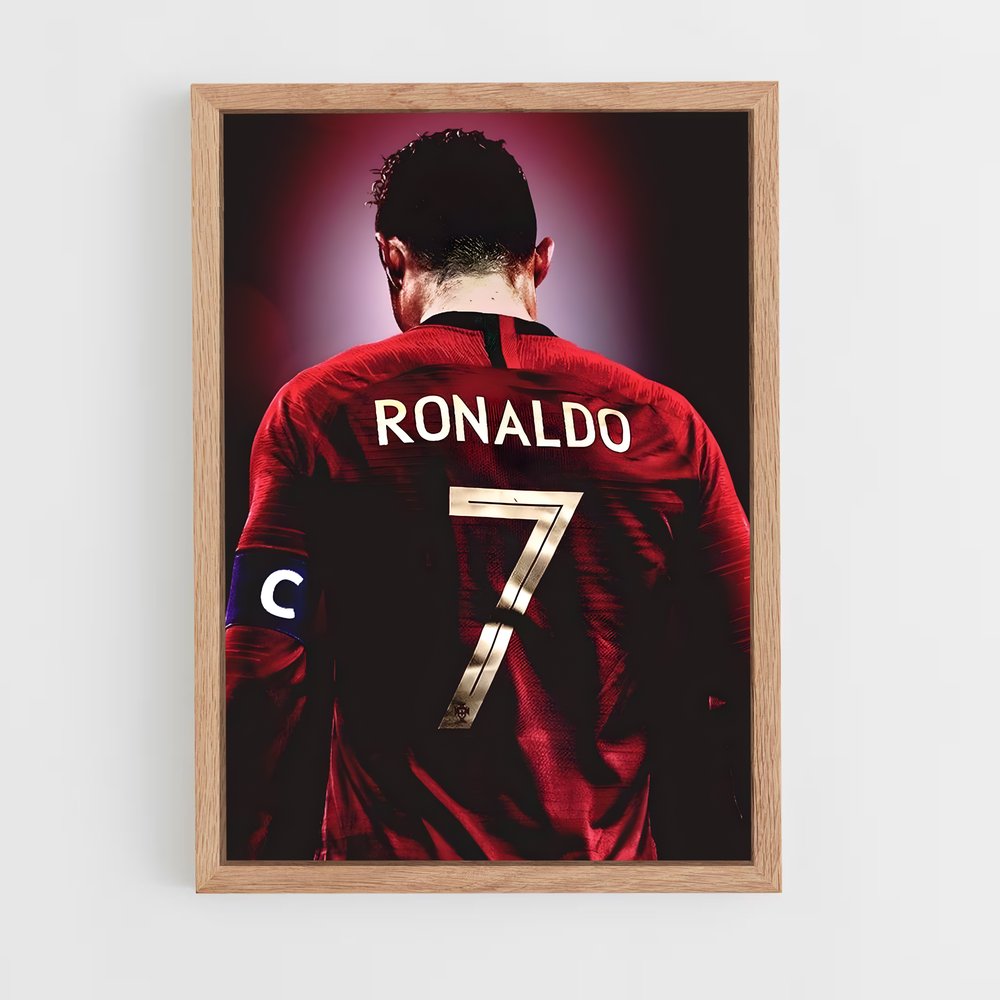 Poster Ronaldo Dos – affiche Football (vue 4)