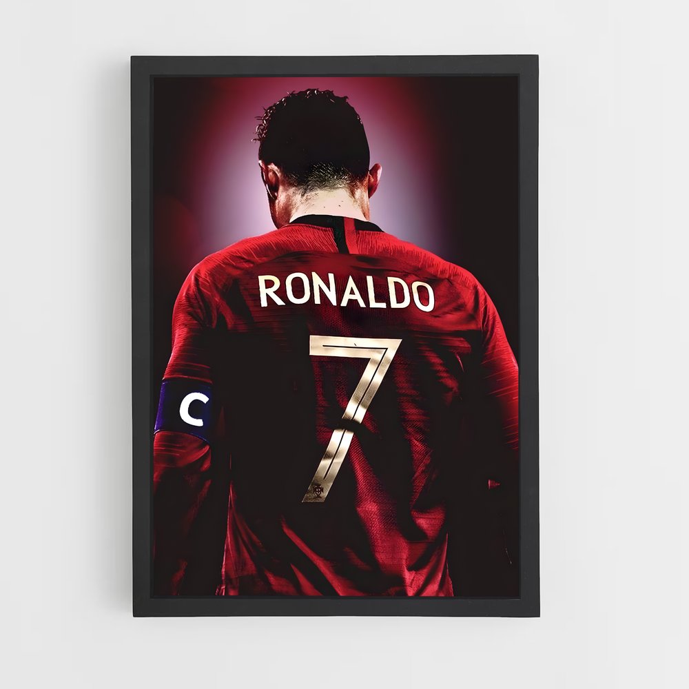 Poster Ronaldo Dos – affiche Football (vue 2)