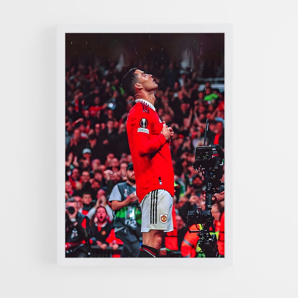 Poster Ronaldo Merci – affiche Football (vue 3)