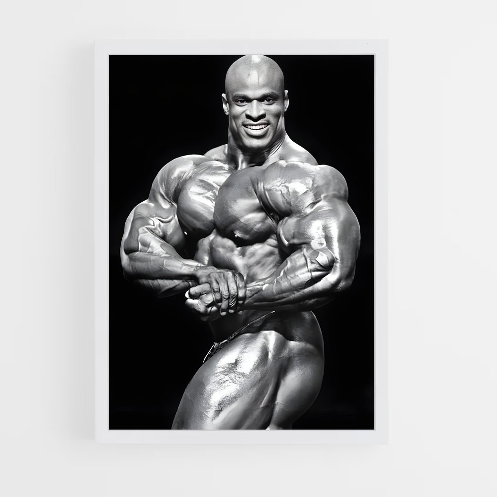 Poster Ronnie Coleman Posing – affiche Musculation (vue 3)