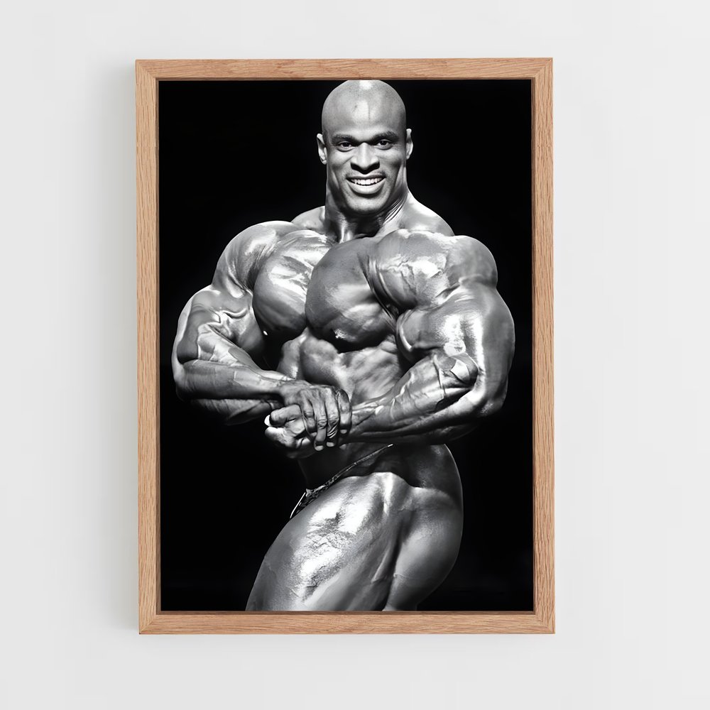Poster Ronnie Coleman Posing – affiche Musculation (vue 4)