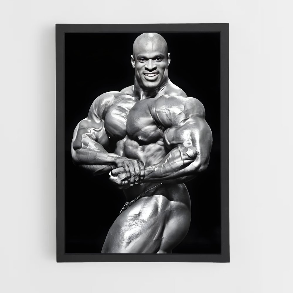 Poster Ronnie Coleman Posing – affiche Musculation (vue 2)