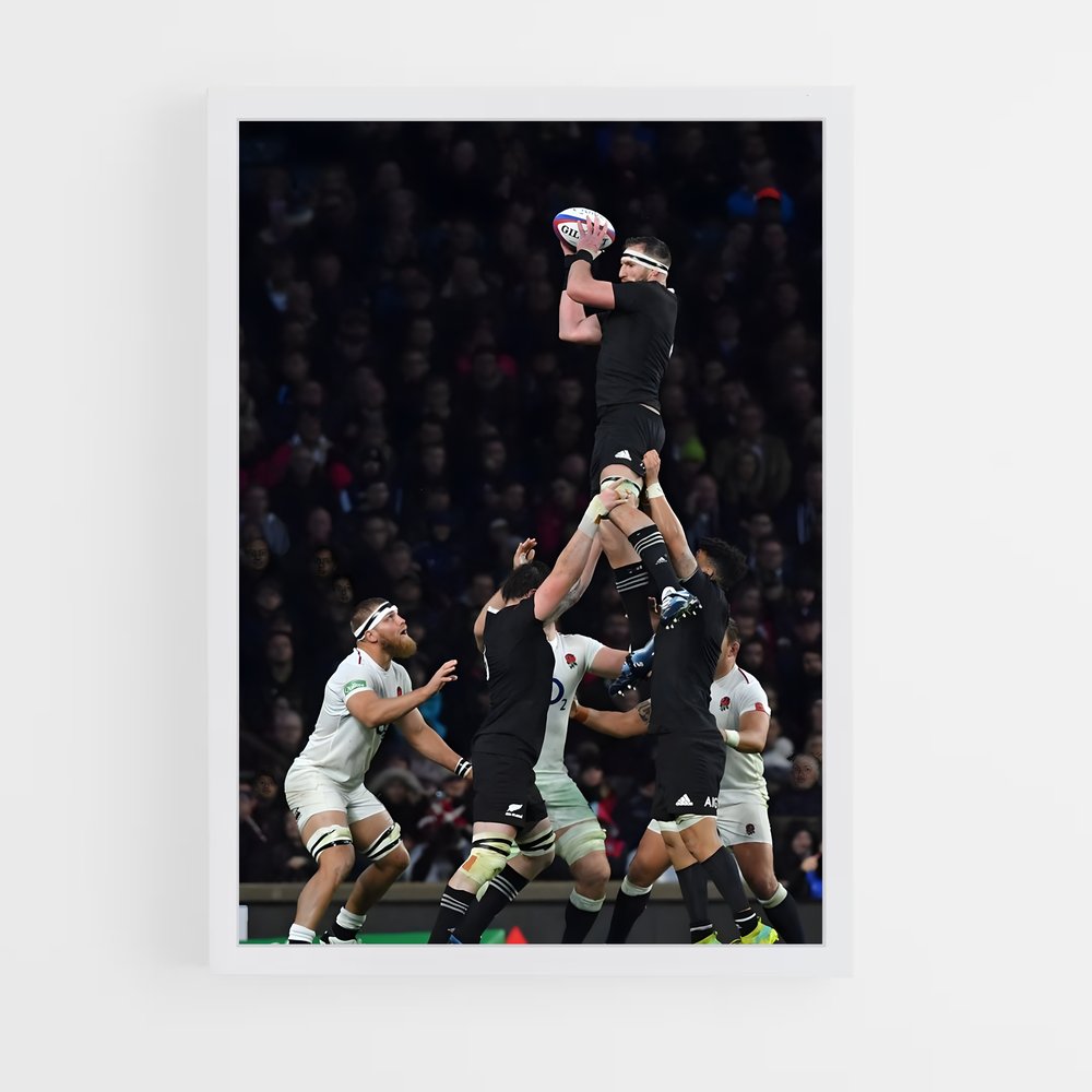 Poster All Blacks – affiche Rugby (vue 3)