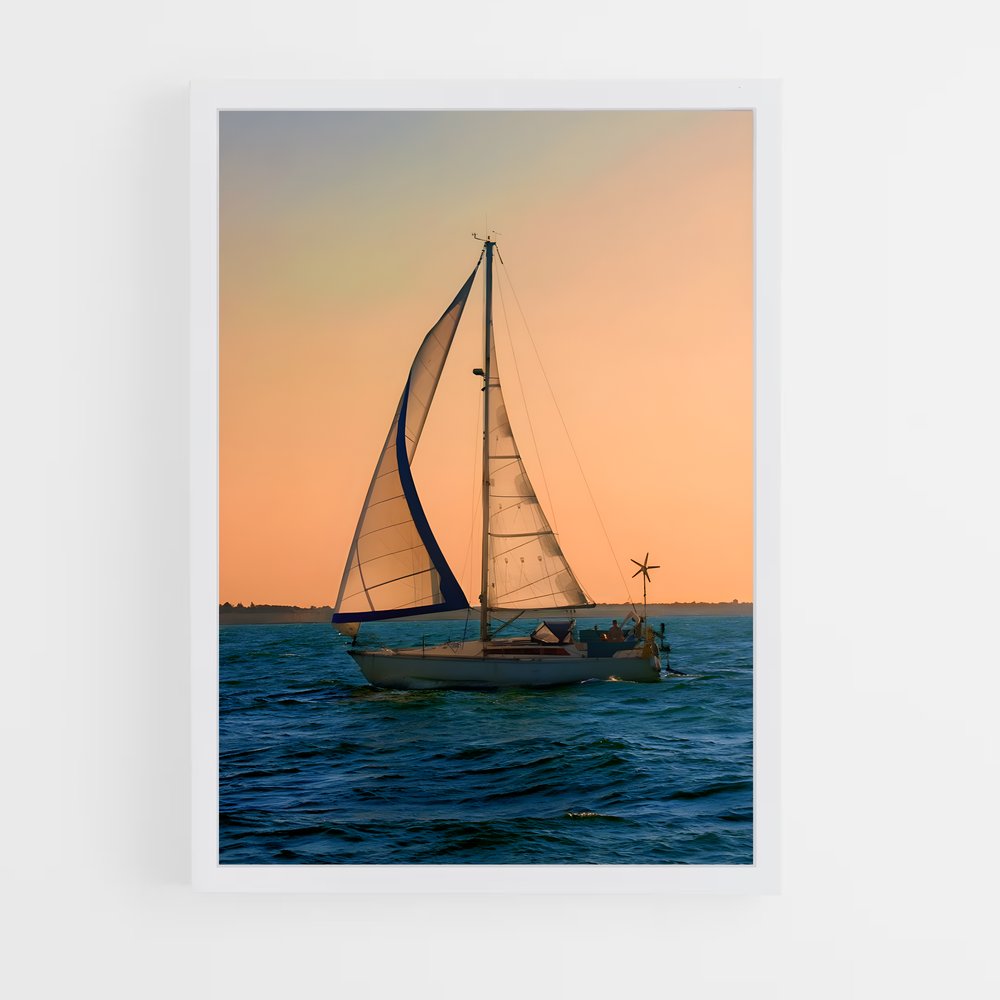 Poster Évasion à Voile – affiche Voiliers (vue 3)