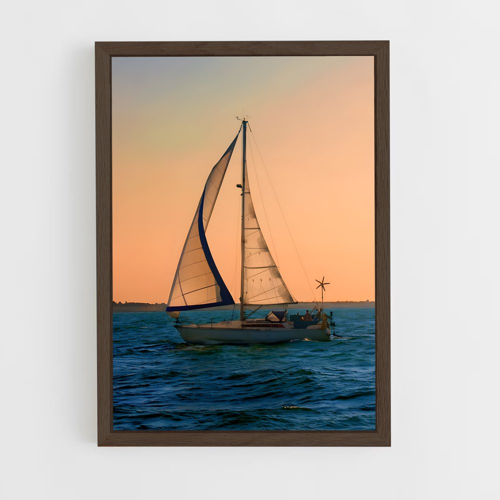 Poster Évasion à Voile – affiche Voiliers (vue 5)