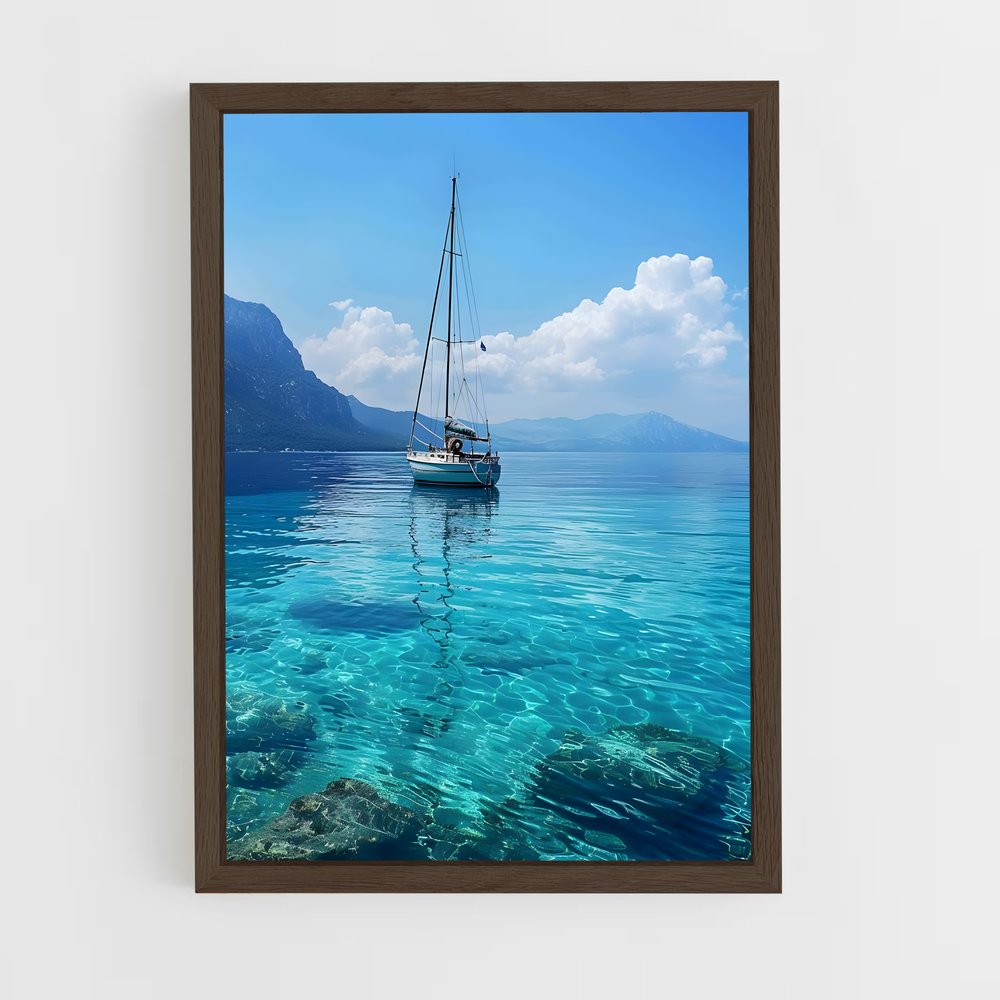 Poster Sérénité Maritime – affiche Voiliers (vue 5)