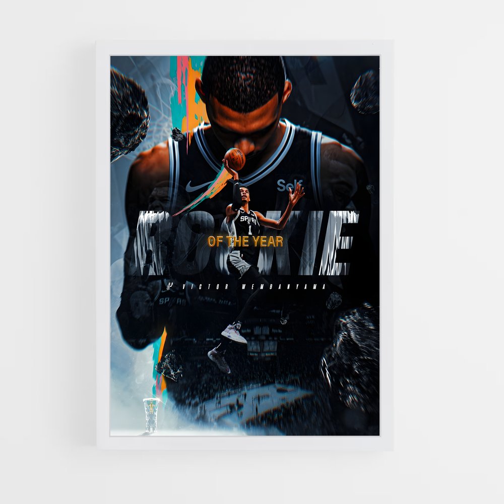 Poster Rookie of the Year – affiche Basketball (vue 3)