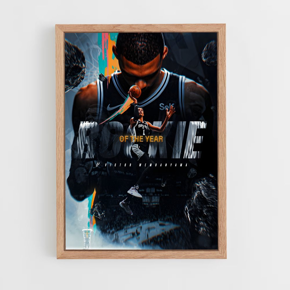 Poster Rookie of the Year – affiche Basketball (vue 4)