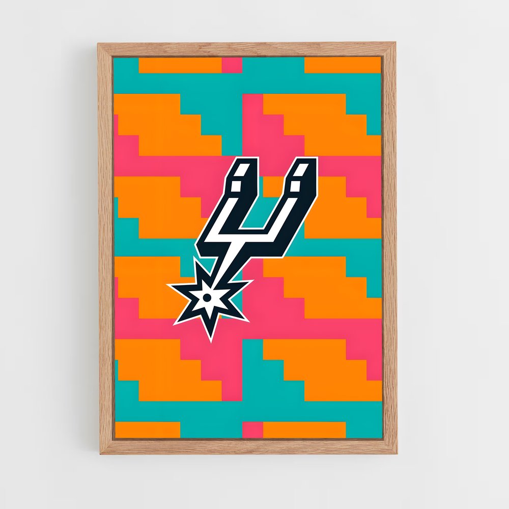 Poster Vibration Urbaine – affiche Basketball (vue 4)
