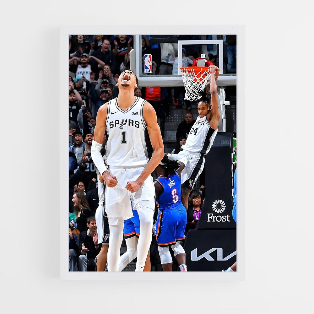 Poster Dunk Triumph – affiche Basketball (vue 3)