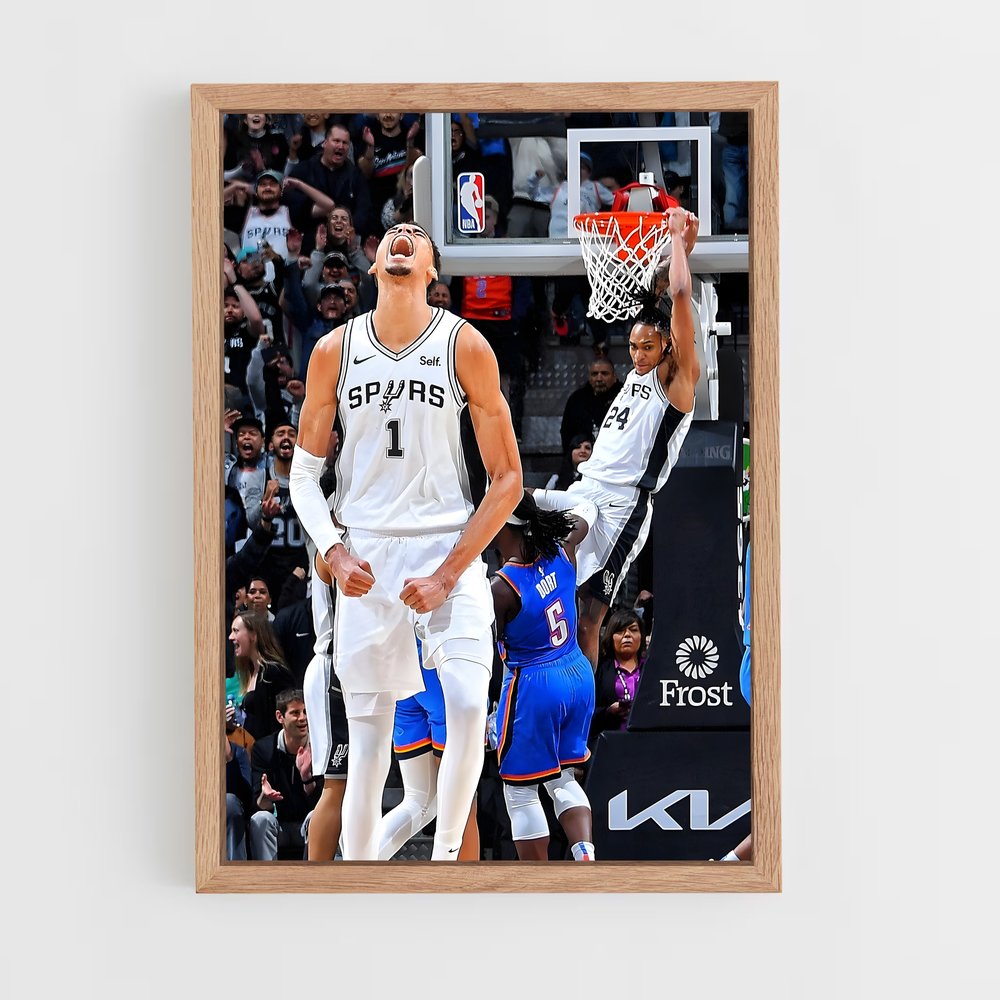 Poster Dunk Triumph – affiche Basketball (vue 4)