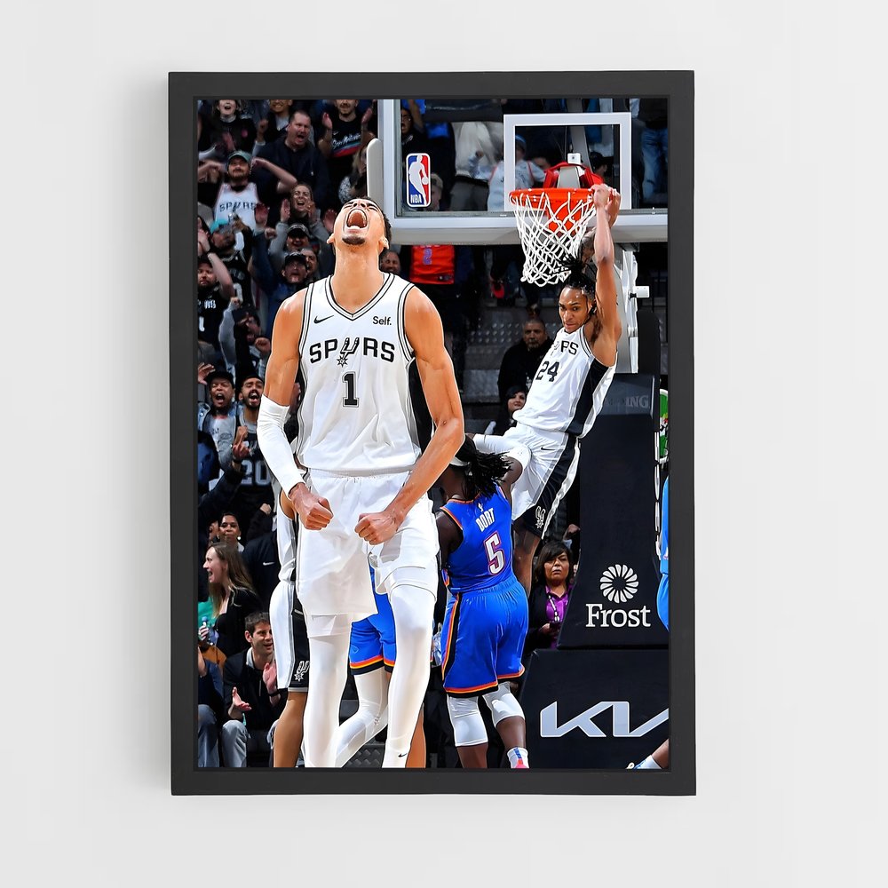 Poster Dunk Triumph – affiche Basketball (vue 2)