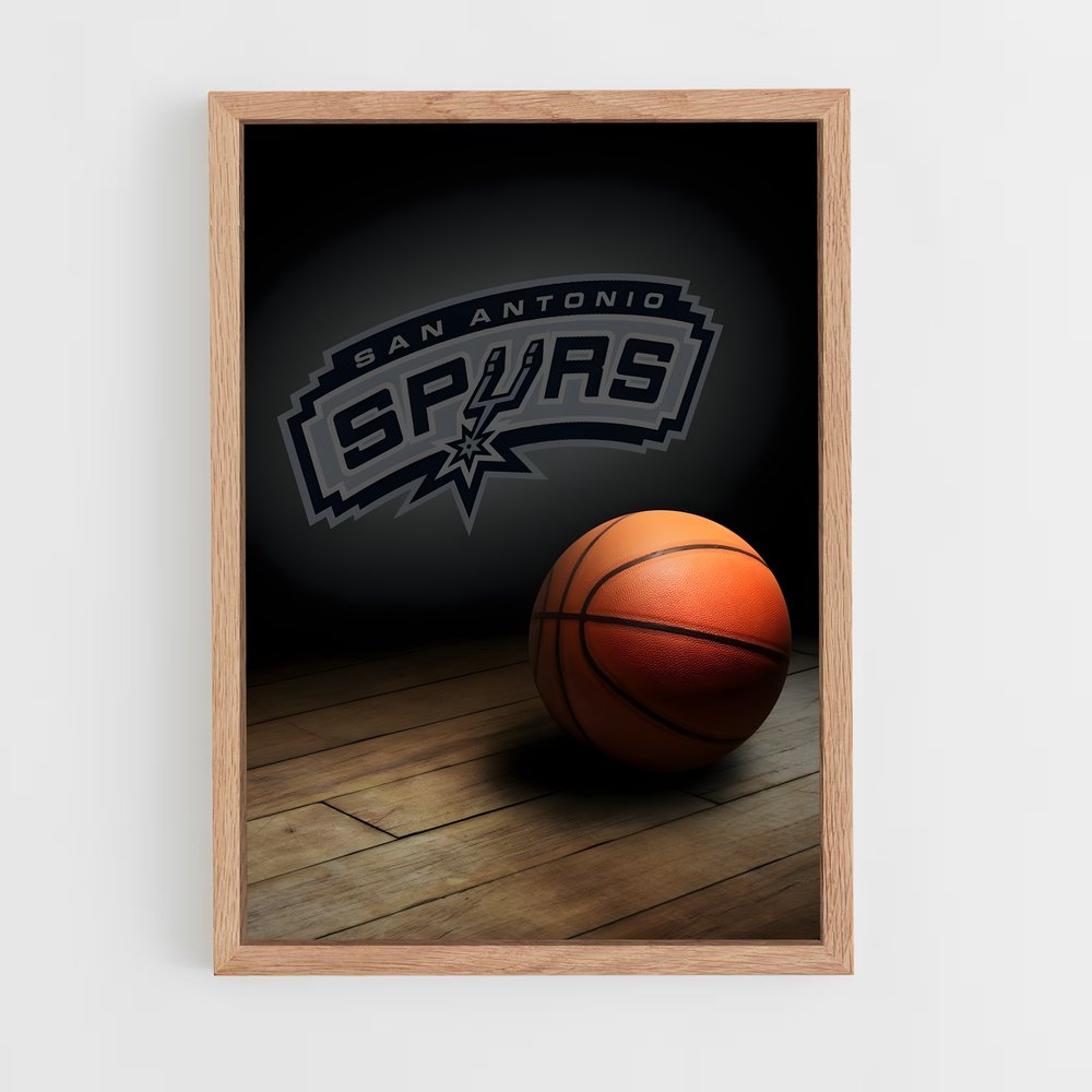 Poster Basketball Étoile San Antonio (vue 4)