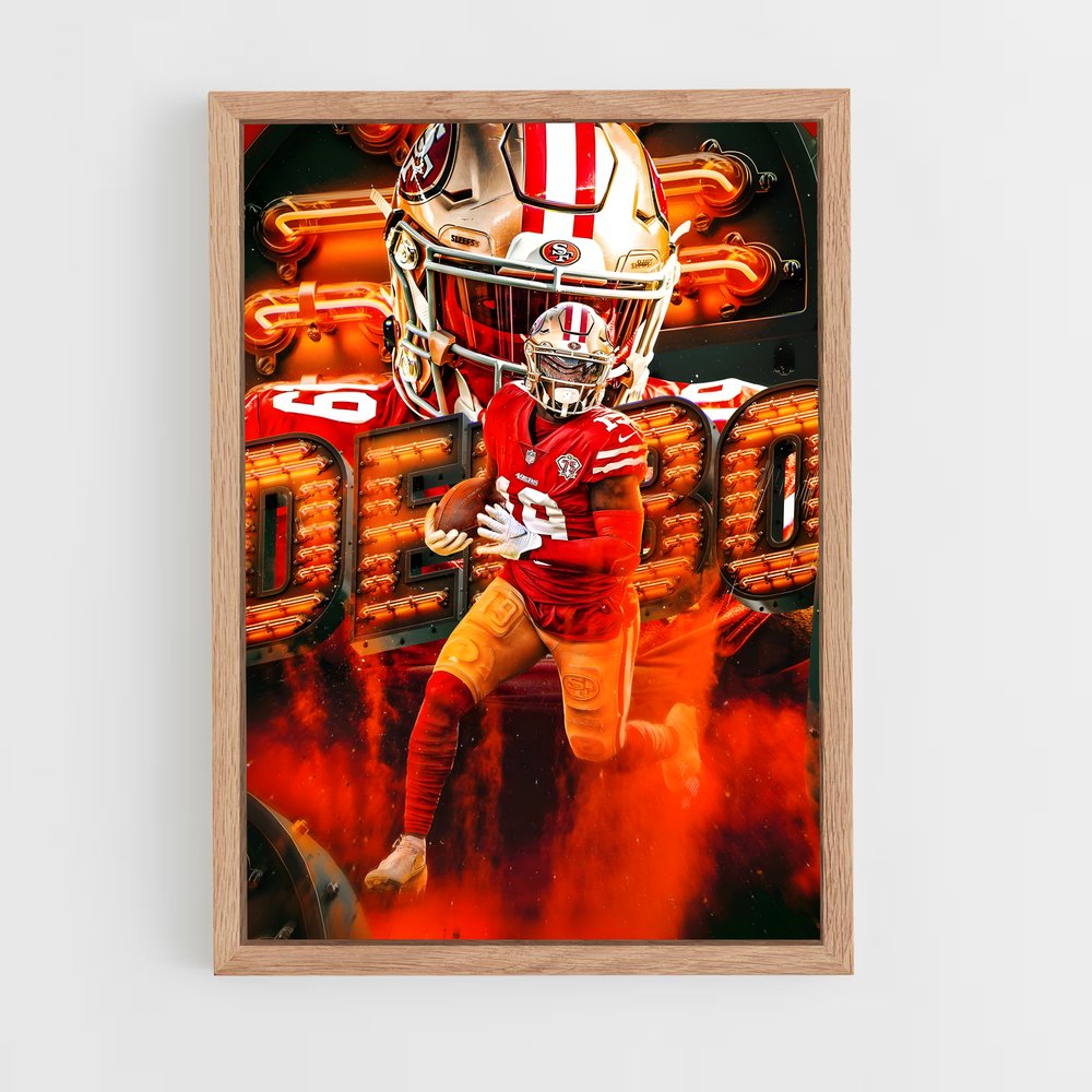 Poster Deebo – affiche Football US (vue 4)