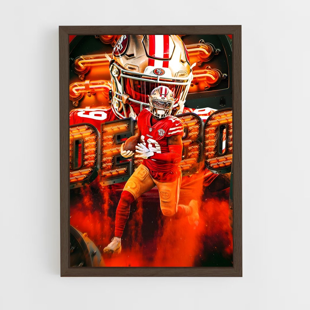 Poster Deebo – affiche Football US (vue 5)