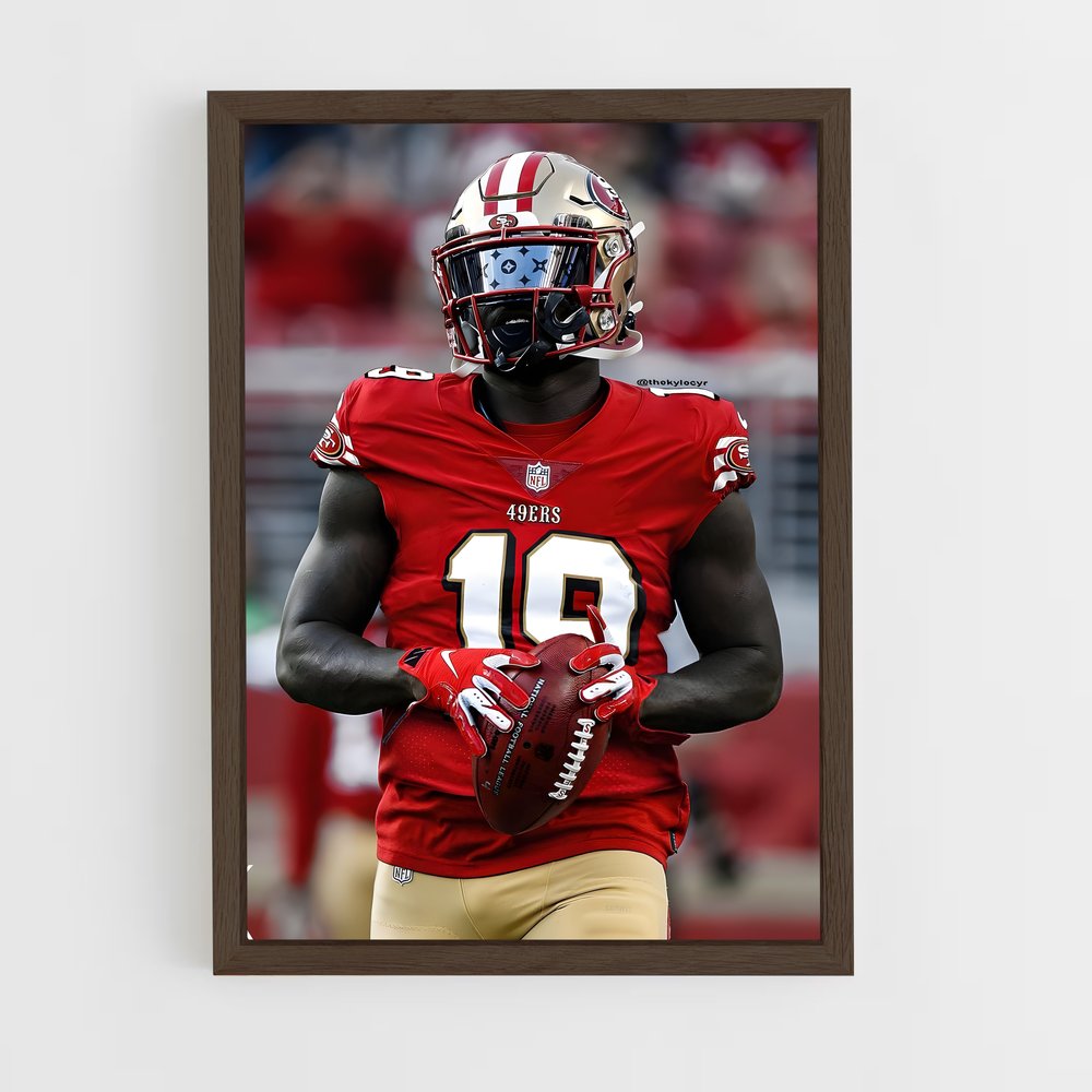 Poster Deebo 49ers – affiche Football US (vue 5)