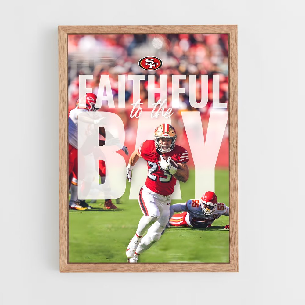 Poster Faithful to the Bay – affiche Football US (vue 4)