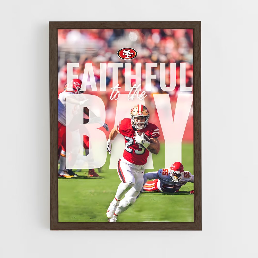 Poster Faithful to the Bay – affiche Football US (vue 5)