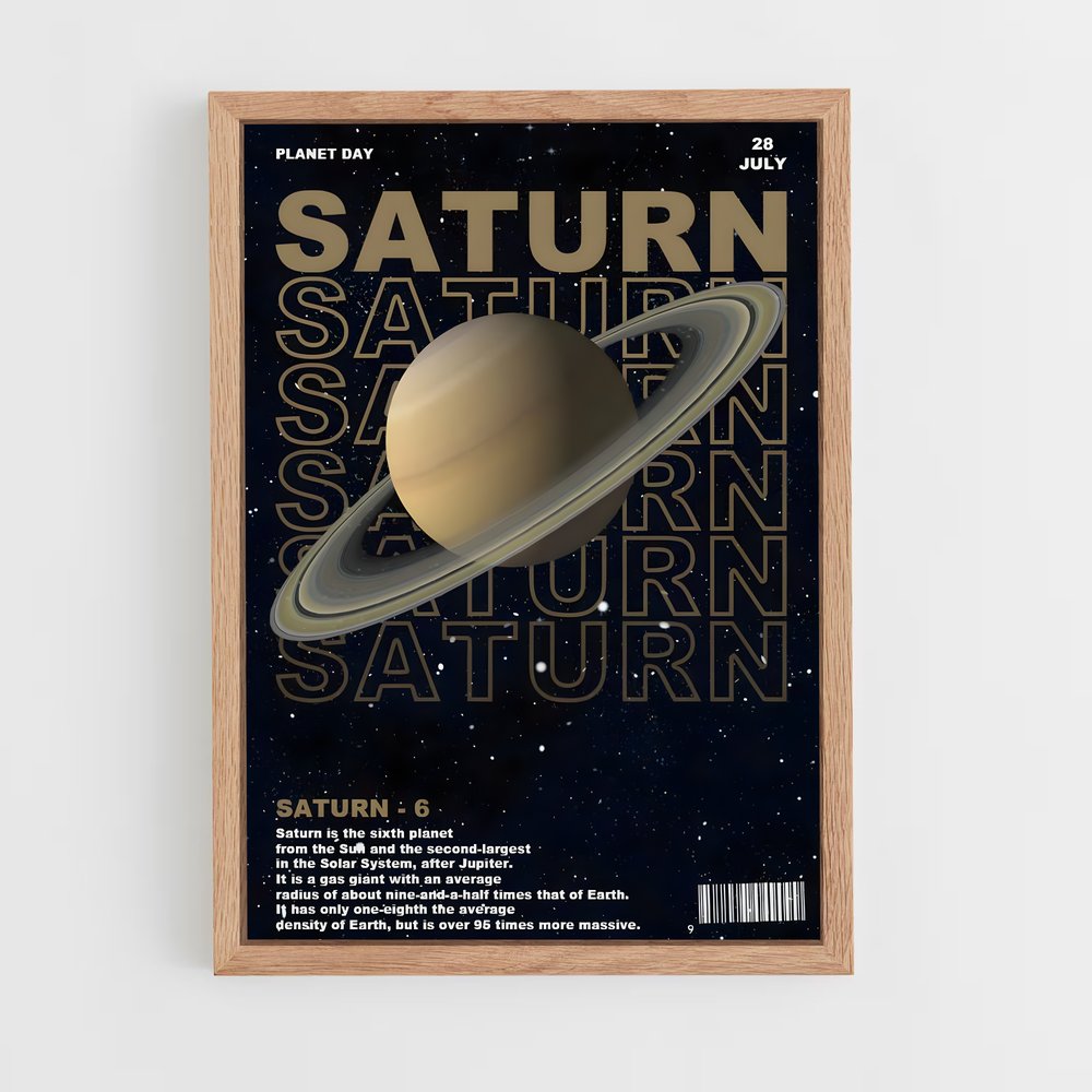 Poster Saturn Celestial (vue 4)