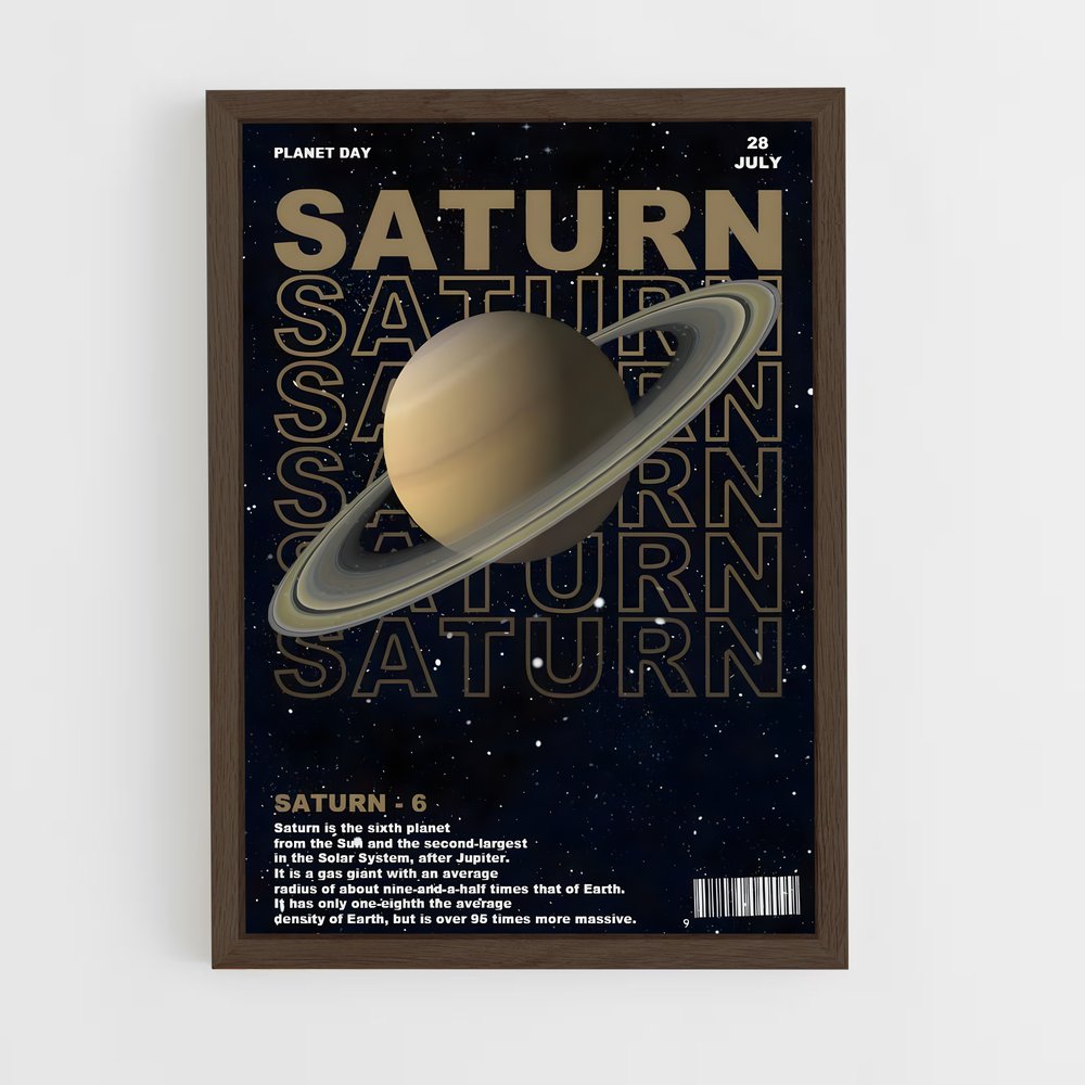 Poster Saturn Celestial (vue 5)