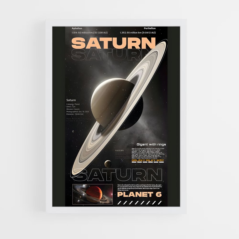 Poster Saturne Édition 21 (vue 3)
