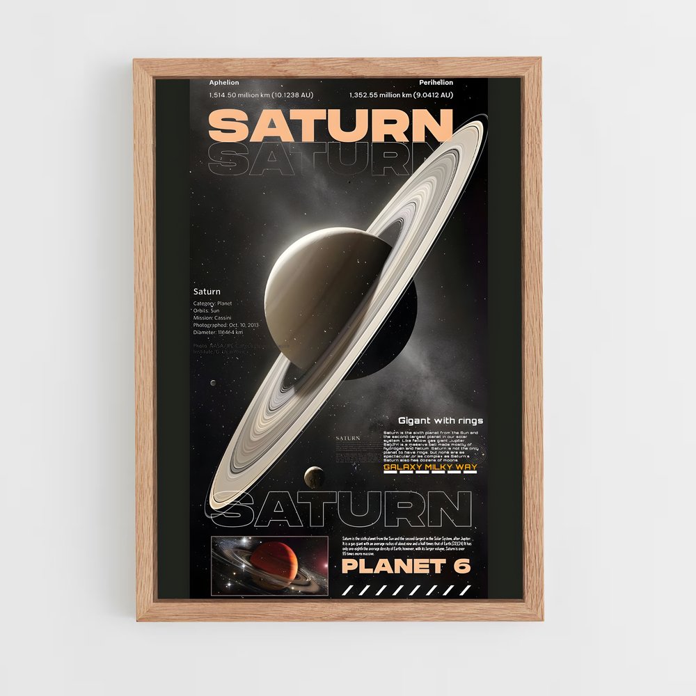 Poster Saturne Édition 21 (vue 4)