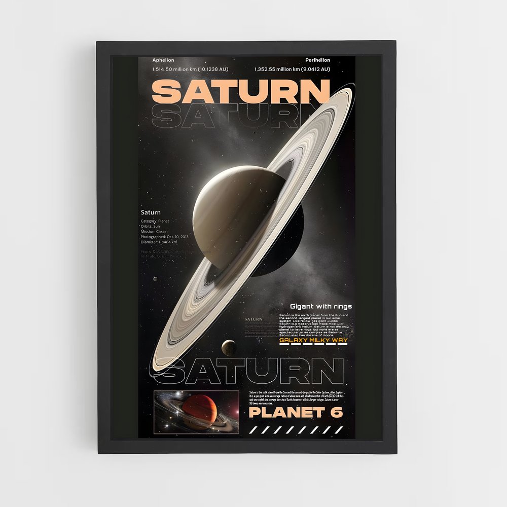 Poster Saturne Édition 21 (vue 2)