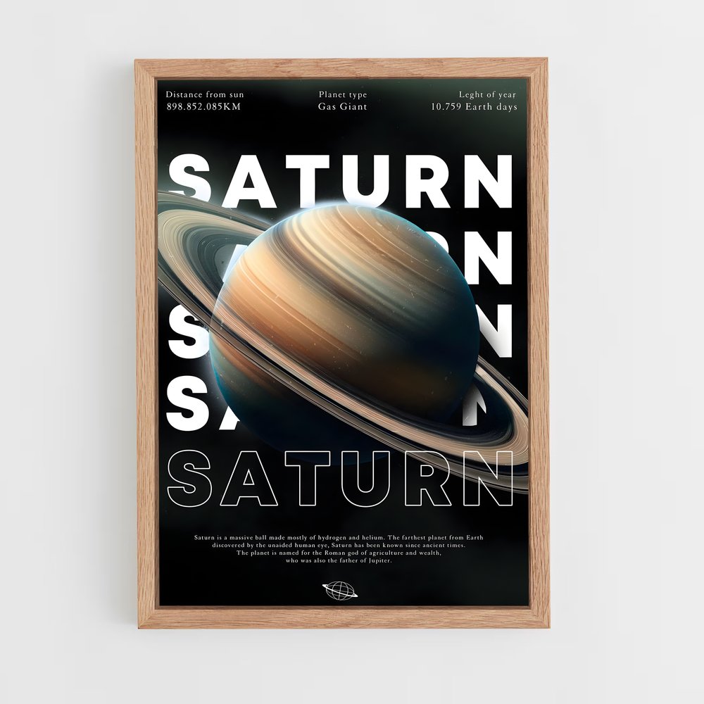 Poster Saturne Éloquence (vue 4)