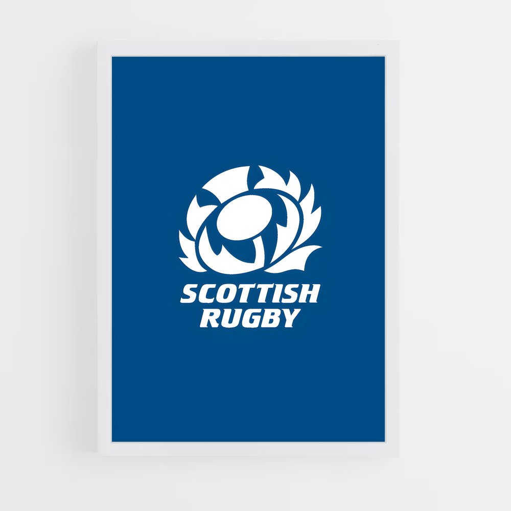 Poster Scottish Rugby Passion (vue 3)
