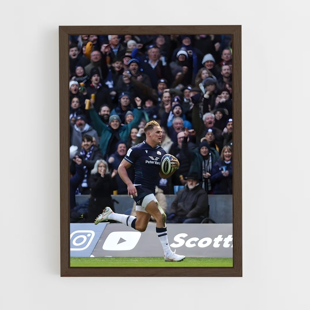 Poster Élan Écossais – affiche Rugby (vue 5)