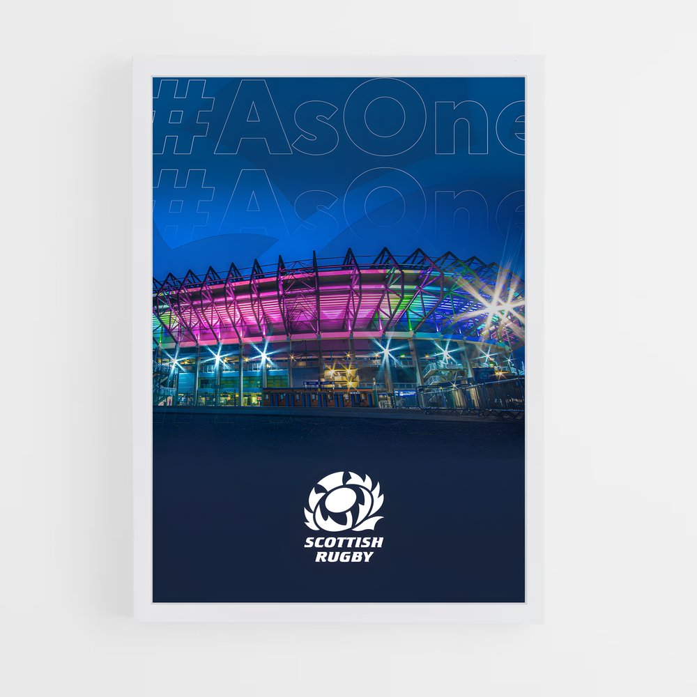 Poster Scottish Unity Rugby (vue 3)