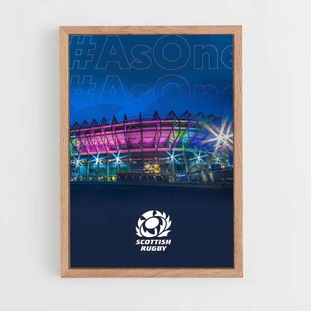 Poster Scottish Unity Rugby (vue 4)