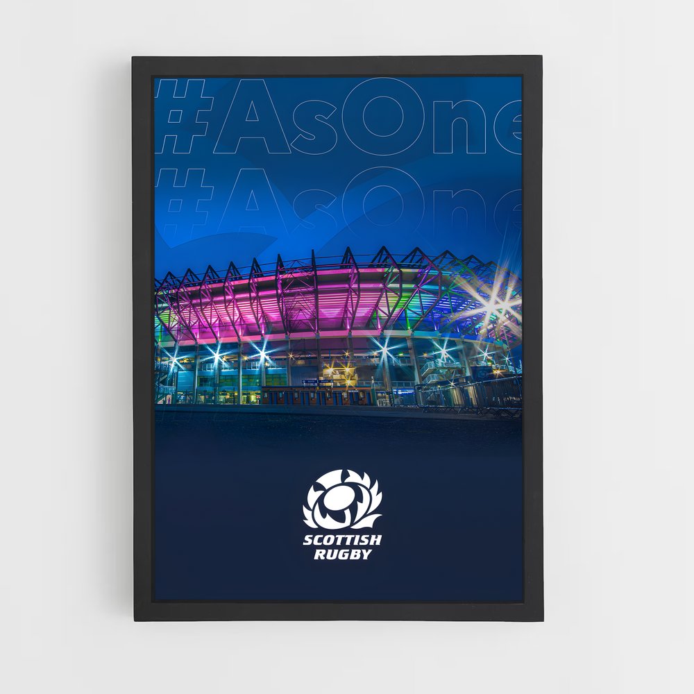 Poster Scottish Unity Rugby (vue 2)