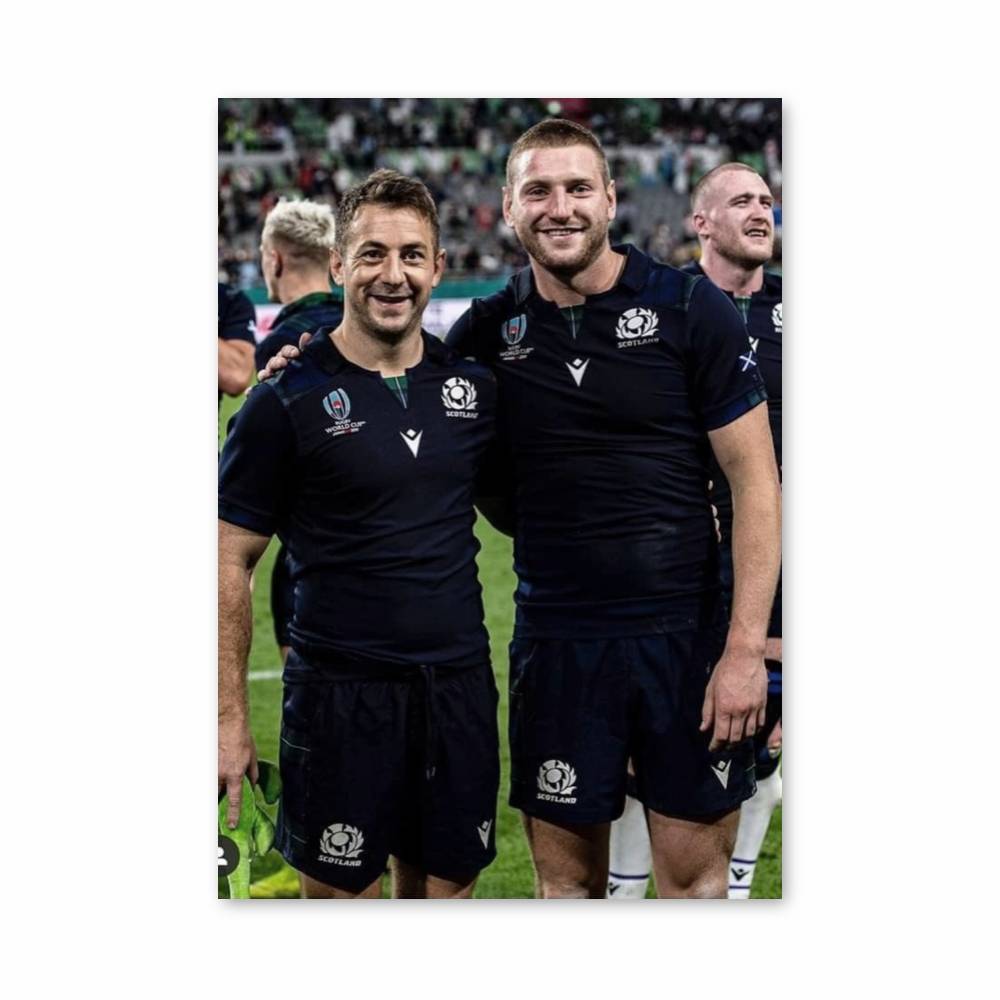 Poster Équipe Rugby Écosse