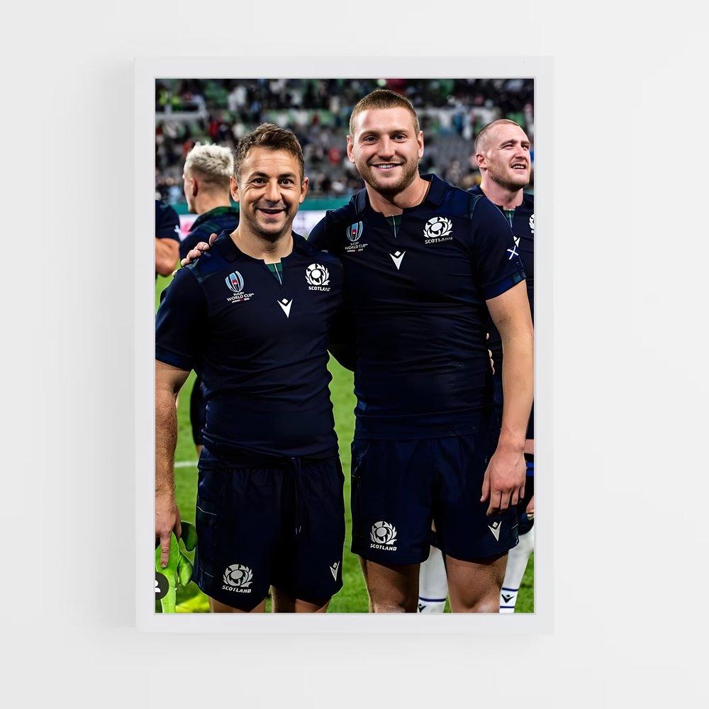 Poster Équipe Rugby Écosse (vue 3)