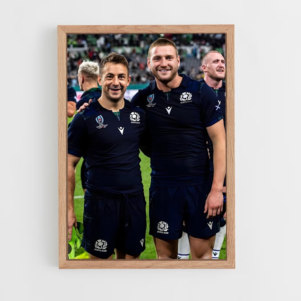 Poster Équipe Rugby Écosse (vue 4)